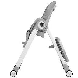 Стільчик для годування MoMi LUXURIA Light Grey - мініатюра 6