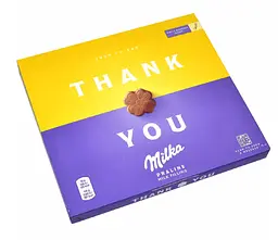 Шоколадні цукерки Milka Thank you Praline Milk Filling 110г - мініатюра 2