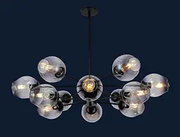 Люстра молекула Levistella 7526035-12 BK+BK - мініатюра 2