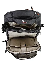 Дорожня сумка-рюкзак на колесах Airtex 560/1 48х35х19см XS 18,3л Темно-сірий - мініатюра 9