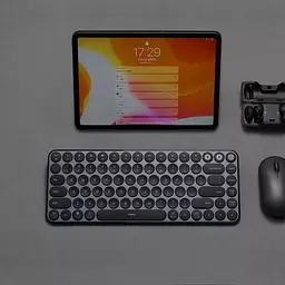 Клавіатура Xiaomi MiiiW AIR85 Bluetooth Dual Mode Black [MWXKT01] [43089] - мініатюра 3
