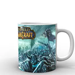 Кухоль GeekLand World of Warcraft два королі WW.02.19 330 мл білий - мініатюра 3