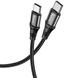 Кабель Hoco X50 Type-C to Type-C Exquisito 100W charging data cable ( L-2M ) Black