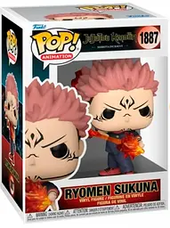 Колекційна  фігурка   Funko Pop Магічна Битва Сукуна Jujutsu Kaisen Sukuna 10 см FP JK RS 1887 - мініатюра 3