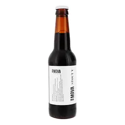Пиво MOVA Stout Vanilla, темне, нефільтроване, 4,9%, 0,33 л - мініатюра 5