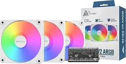 Вентилятор Montech GF120 V2 3 in 1 ARGB White