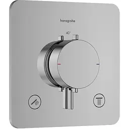 Термостат для душу Hansgrohe Ecostat Comfort Q прихованого монтажу 2 function chrome 33713000