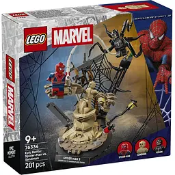Конструктор LEGO Marvel Super Heroes Легендарна битва: Людина-павук vs. Піщана людина 201 деталь (76334)