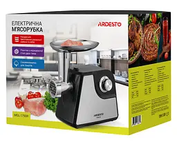 М'ясорубка Ardesto MGL-1790R Black/Gray - мініатюра 6