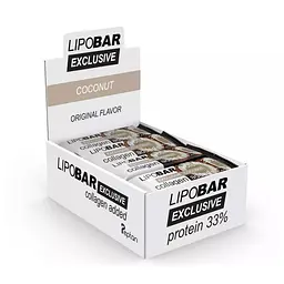 Lipobar Exclusive — 20 × 50 г Coconut