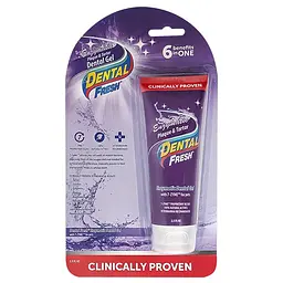 Ензимний зубний гель SynergyLabs Dental Fresh Enzymatic Dental Gel Синерджі Лабс Дентал Гель для собак, 74 мл