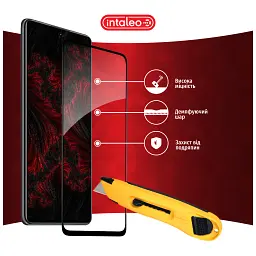 Скло захисне Intaleo Full Glue Xiaomi Redmi Note 11T Black (1283126518904) - мініатюра 5