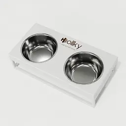 Hollky Base S — миски на підставці для маленьких собак та котів (2 × 0,45 л) - мініатюра 7