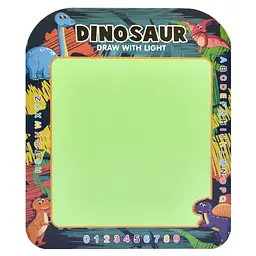 Дошка для малювання світлом CQ150-4-5(Dinosaur) маркера 4 шт