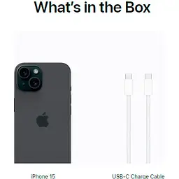 Смартфон Apple iPhone 15 128GB eSIM Yellow (MTLX3) [102470] - мініатюра 5