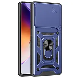 Чохол Ummi Camshield Serge Ring для Xiaomi Poco F7 Синій / Navy - мініатюра 2