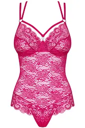 Боді Obsessive 860-TED-5 (Малиновий, S/M) Obsessive 85715 96904 - мініатюра 3