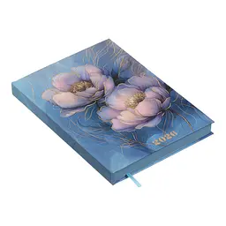 Щоденник датований Buromax Novel 2026 поліграфічний A5 блакитний (BM.2103-14) - мініатюра 2