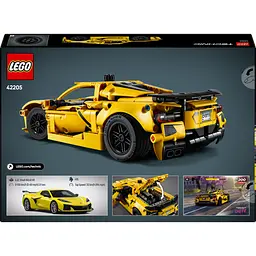 Уцінка. Конструктор LEGO Technic Chevrolet Corvette Stingray 732 деталі (42205) - мініатюра 16