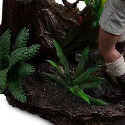 Статуетка JURASSIC PARK Clever Girl Deluxe Art Scale 1/10 (Парк Юрського періоду) - мініатюра 8