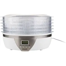 Дегідратор-сушарка для овочів і м'яса SilverCrest SDA 350 A2 350 Вт до 70°С автоматична 5 лотків