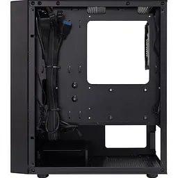 Корпус 1stPlayer BS-2-BK-3F1 Black [134425] - мініатюра 6