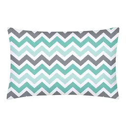 Набір наволочки і простирадло MINT GREY ZIGZAG & SHADOW COSAS (4822052060759) - мініатюра 3