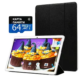 Планшет-телефон Hoozo MT116 2GB RAM Silver + Чохол-книжка + Карта пам'яті 64GB - мініатюра 4