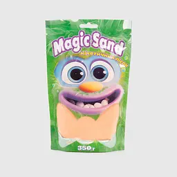 Кінетичний пісок Strateg Magic sand в пакеті 39402-7 Помаранчевий (4823113865139)