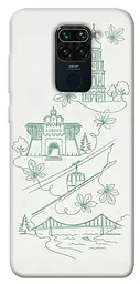 TPU чохол Demsky Heart of Kyiv для Xiaomi Redmi Note 9 / Redmi 10X