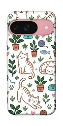 TPU чохол Demsky Cats pattern для Google Pixel 9