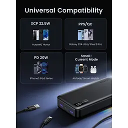 Батарея універсальна Ugreen 20000mAh 20W Two-way Fast Charging (PB312 25683) - мініатюра 2