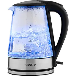 Електрочайник Ardesto 1.7 л Strix скло чорний kuh0015394