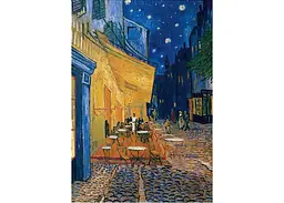 Пазл Clementoni Museum Collection: Нічна тераса кафе, Вінсент ван Гог (Museum Collection - Café Terrace at Night Puzzle - 1000 pcs.), 1000 ел. (39969) - мініатюра 2