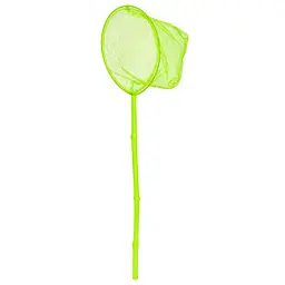 Сачок для метеликів Profi M 0077 U/R(Green) бамбук, довжина ручки 50 см, діаметр 19 см