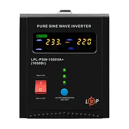 Пристрій безперебійного живлення LogicPower LPL-PSW-1500VA+ ( 1050W ) 12V (37720)