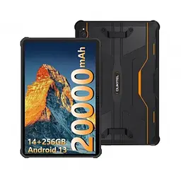 Планшет Oukitel RT6 8/256GB 4G Dual Sim чорно-помаранчевий 6931940750226 - мініатюра 2