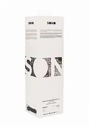 Насадка на пеніс Sono Dong Extension No.17, 26 см (чорний) - мініатюра 10