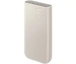 Акумулятор зовнішній SAMSUNG Battery Pack 20000 mAh 45 W (EB-P4520XUEGEU) бежевий - мініатюра 3