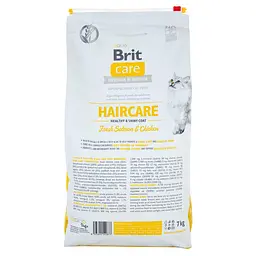 Сухий корм Brit Care Cat GF Haircare Healthy & Shiny Coat 7 кг для котів (догляд за шкірою та вовною) - мініатюра 4