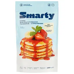 Суміш для приготування панкейків Smarty з протеїном 200 г - мініатюра 2