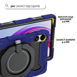 Чохол до планшета BeCover Armor Stand Xiaomi Redmi Pad 2 Pro 12.1" Blue (715502) - мініатюра 3