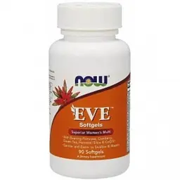 ЄВА комплекс для жінок у м'яких капсулах №90 Now Foods EVE