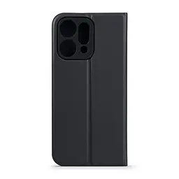Чехол-книжка для OPPO Reno14 5G, OneFold Case, черный, из экокожи (PU) и TPU, с магнитом, с подставкой и отделением для карт, трансформируется в подставку, противоударный, защита всего корпуса, ArmorStandart (ARM87165) - мініатюра 2