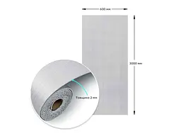 Самоклеюча вінілова плитка в рулоні STICKER WALL 600*3000*2мм Мат SW-00002048 - мініатюра 4