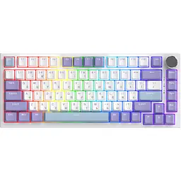 Клавіатура Ajazz AK820 Sea Salt Switch White (AK820-SS-PWB) [163669]