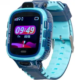 Дитячі розумні годинник з GPS трекером Gelius Pro GP-PK001 (PRO KID) Blue
