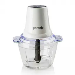 Подрібнювач, 400Вт, чаша-1000мл, скло, білий Gorenje kuh0014973 - мініатюра 2