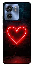 Чохол Demsky Яскраве серце для Motorola Edge 40