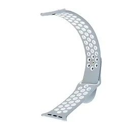 Ремінець Nike Sport Apple Watch 42/44/45/46/49 мм Gray/White L